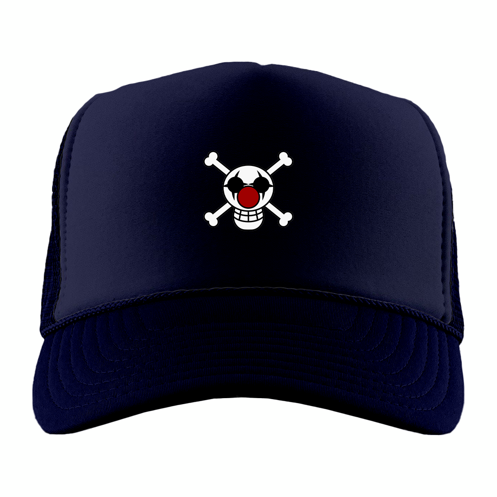 Buggy Pirates jolly roger foam trucker