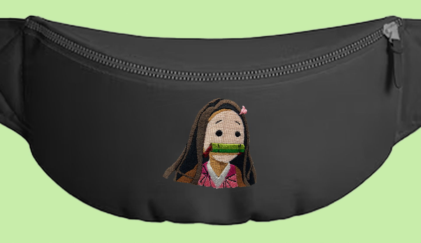 nezuko dirp demon slayer fanny pack