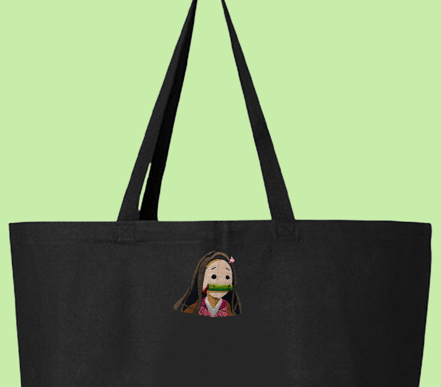 nezuko dirp demon slayer tote bag