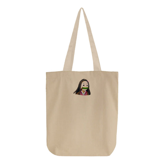 nezuko dirp demon slayer tote bag