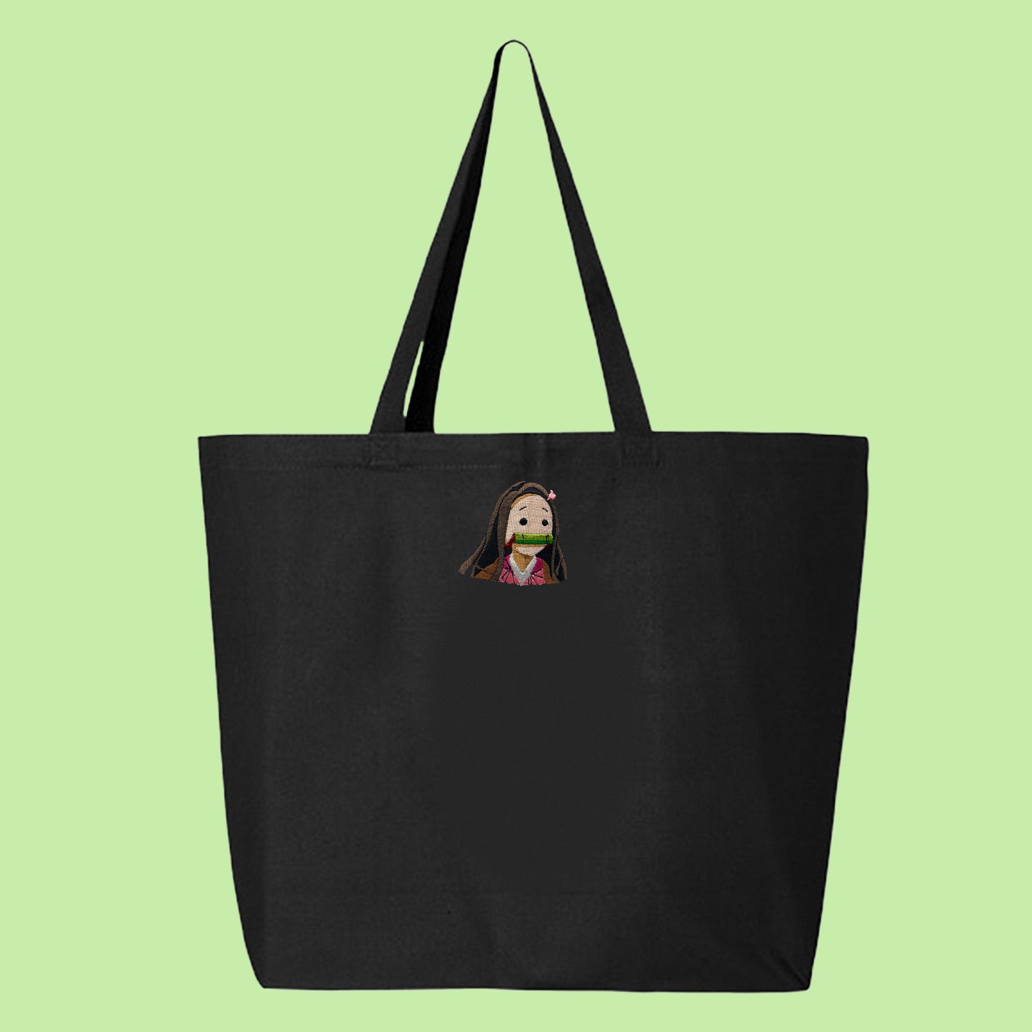 nezuko dirp demon slayer tote bag