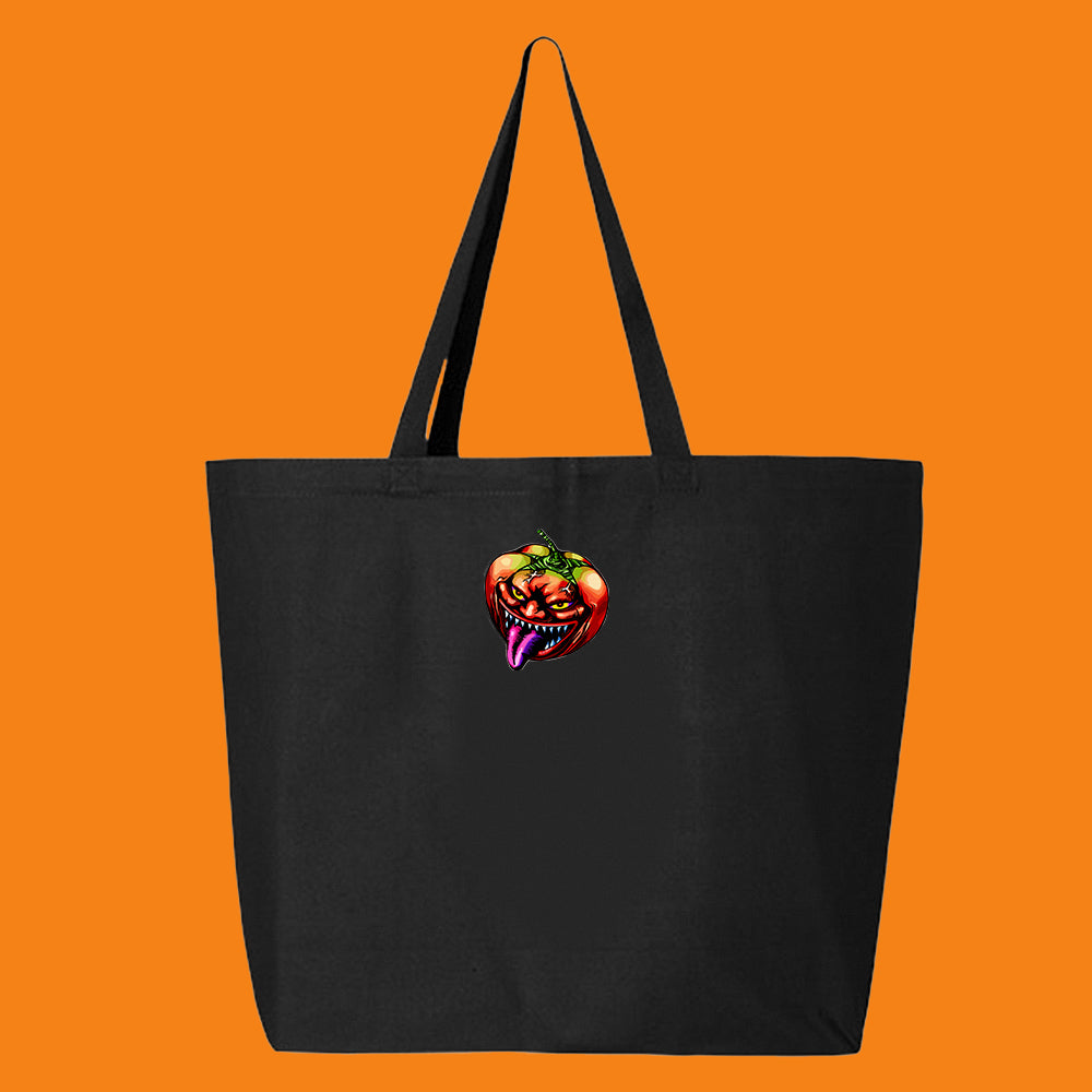 mystic tomato tote bag