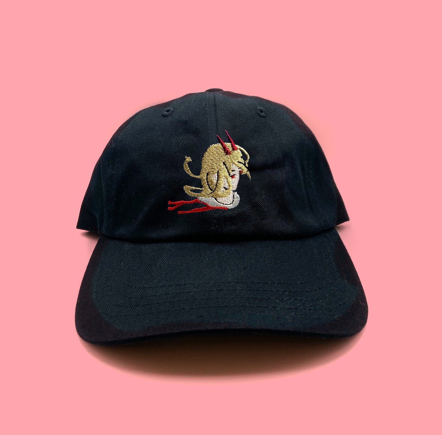 power head chainsaw man dad hat