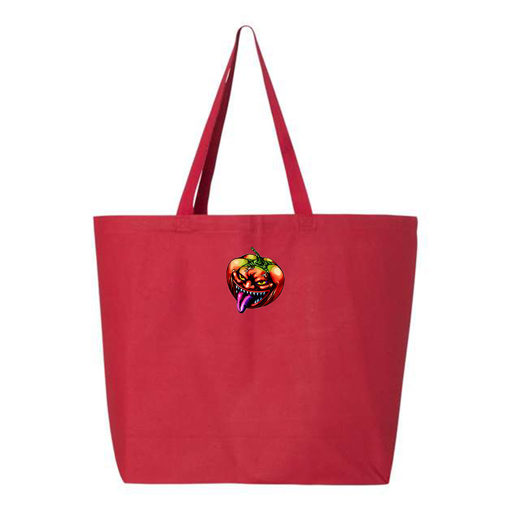 mystic tomato tote bag