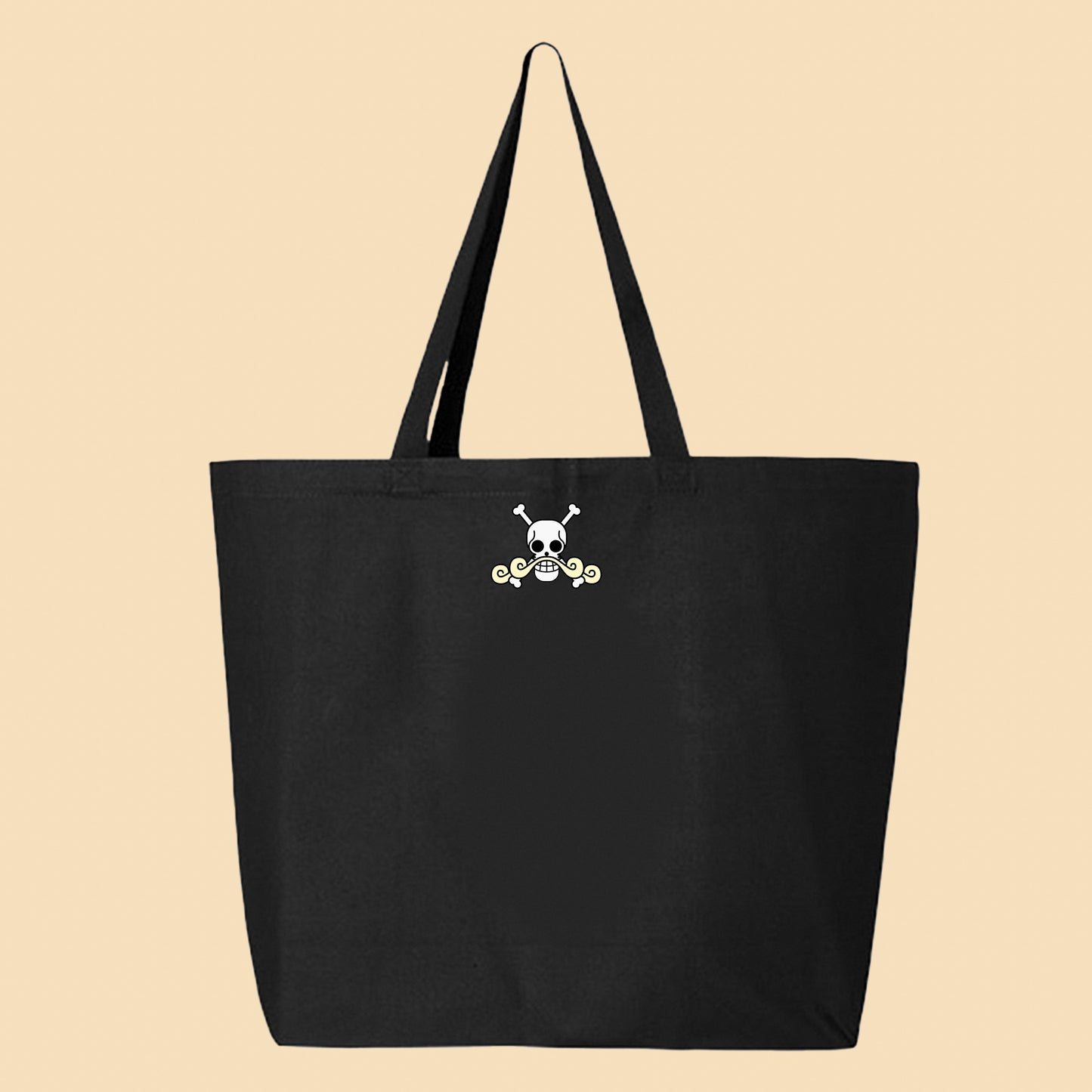 Roger Pirates jolly roger tote bag