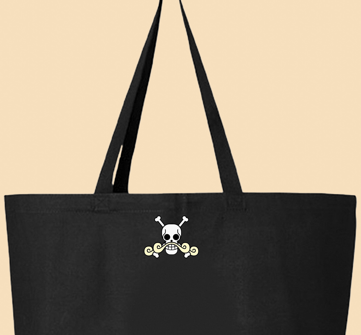 Roger Pirates jolly roger tote bag