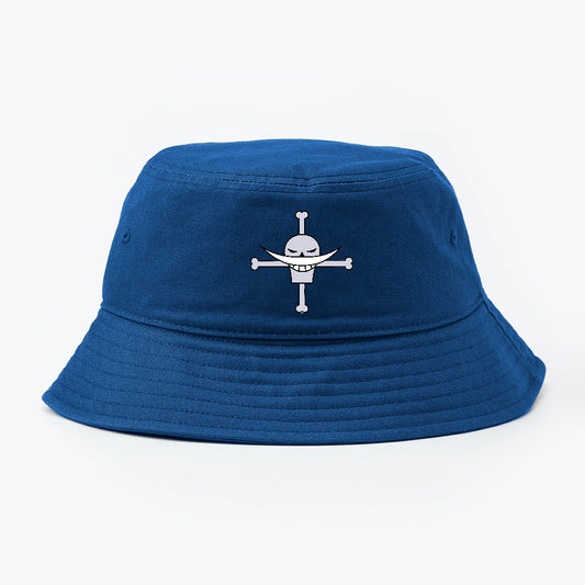 Whitebeard pirates jolly roger bucket hat