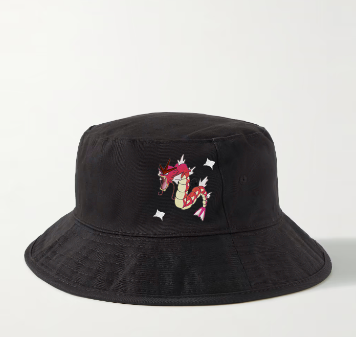 #0130 shiny bucket hat