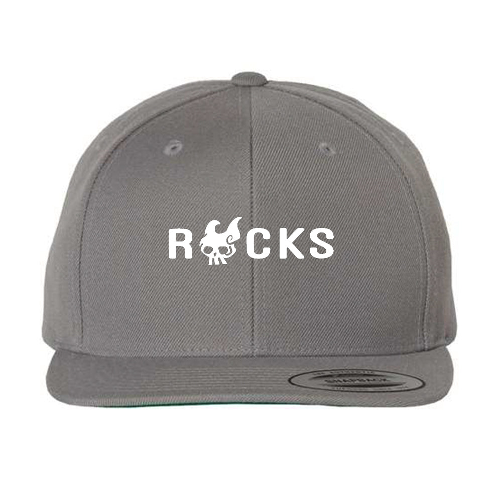 Rocks Pirates jolly roger snap back