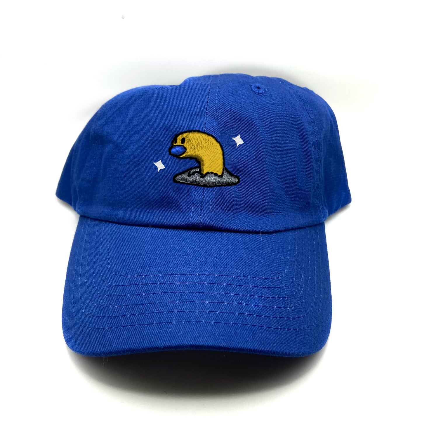 #0960 short shiny dad hat