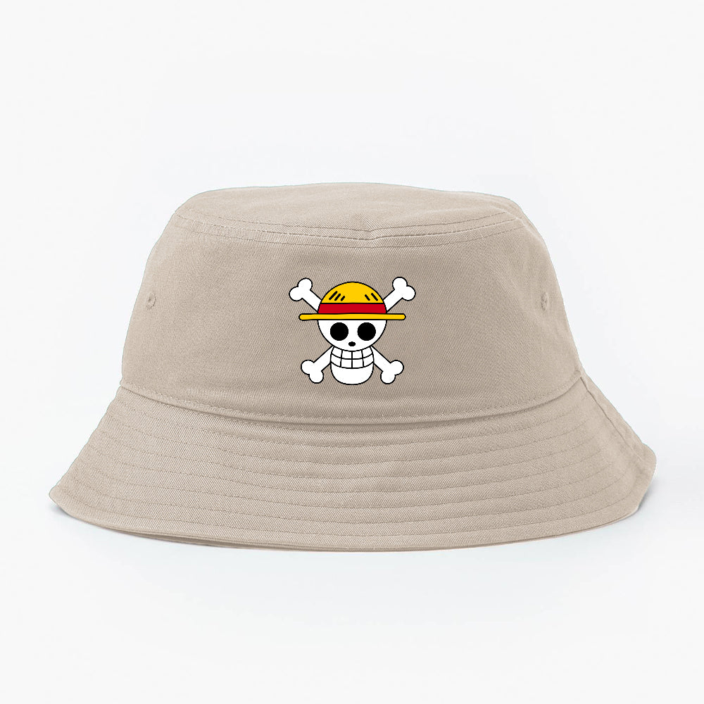 Straw Hat Pirates jolly roger bucket hat