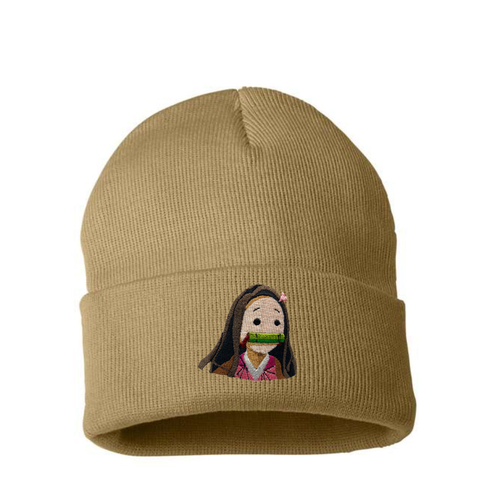 nezuko dirp demon slayer beanie