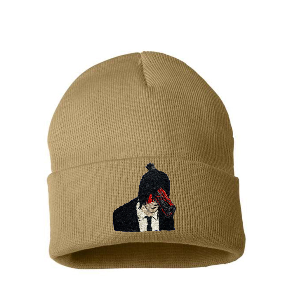 aki gun devil chainsaw man beanie