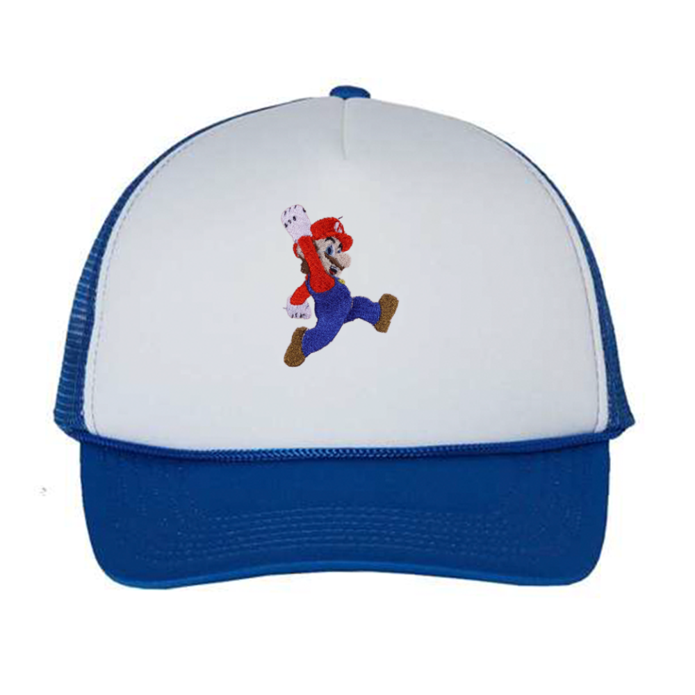 mario foam trucker