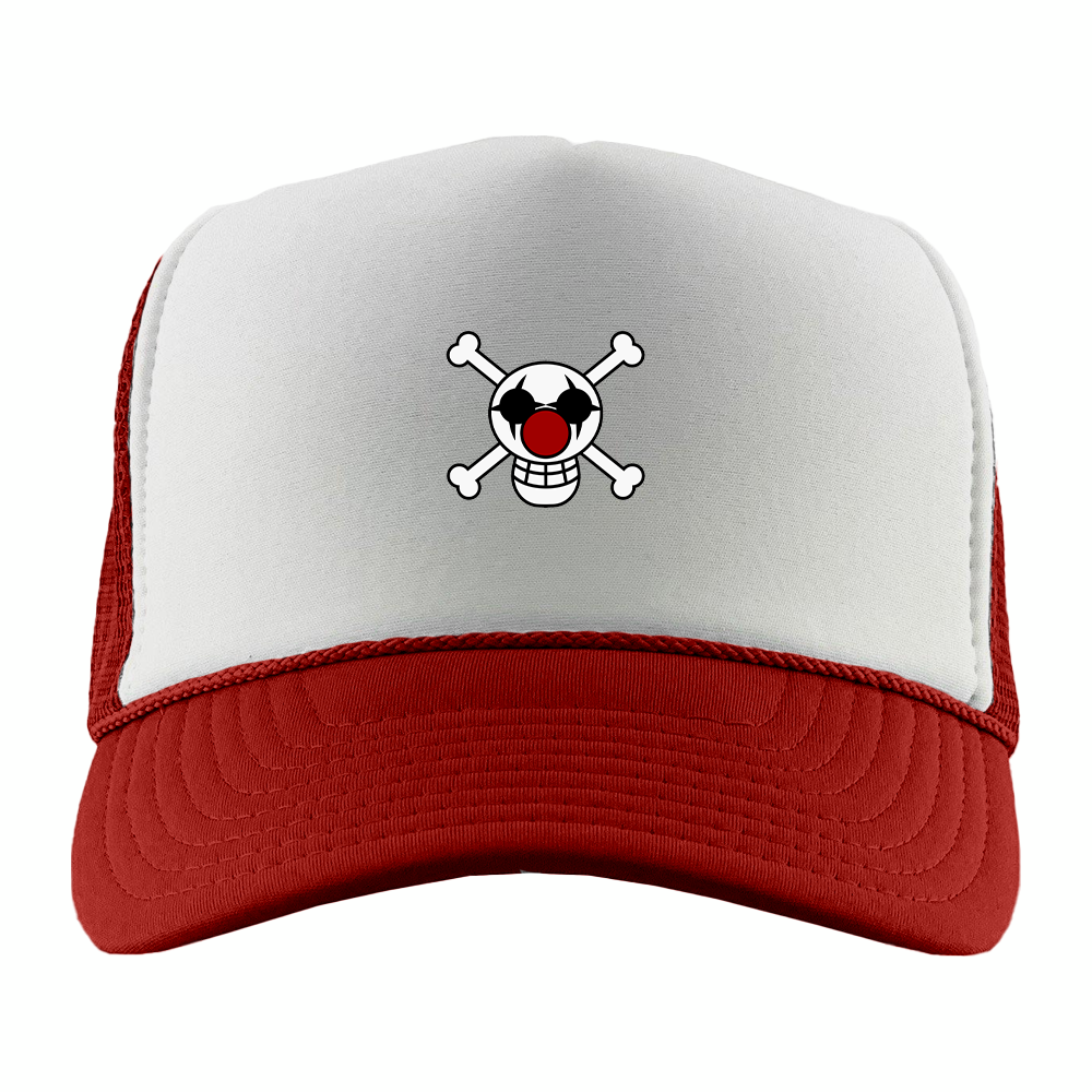 Buggy Pirates jolly roger foam trucker