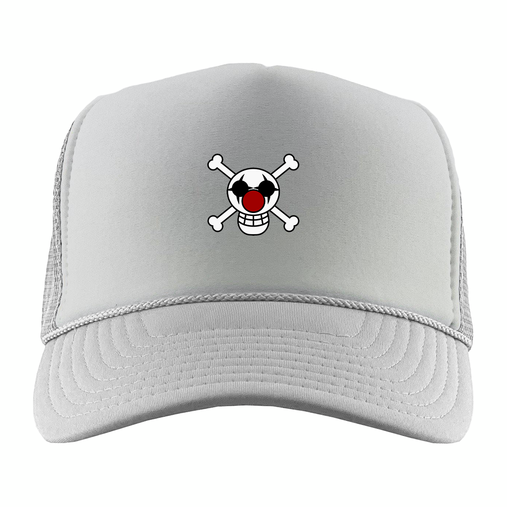 Buggy Pirates jolly roger foam trucker